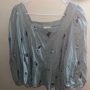 From target. Slightly off the shoulder blouse